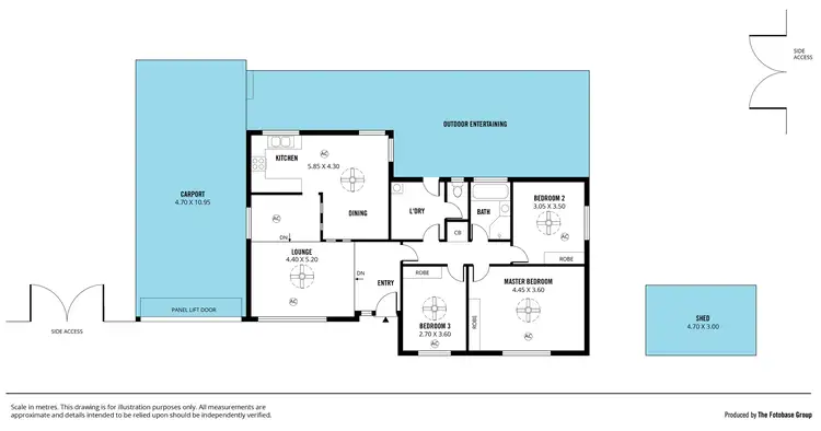Floorplan of Homely house listing, 33 Haseldene Drive, Christie Downs SA 5164