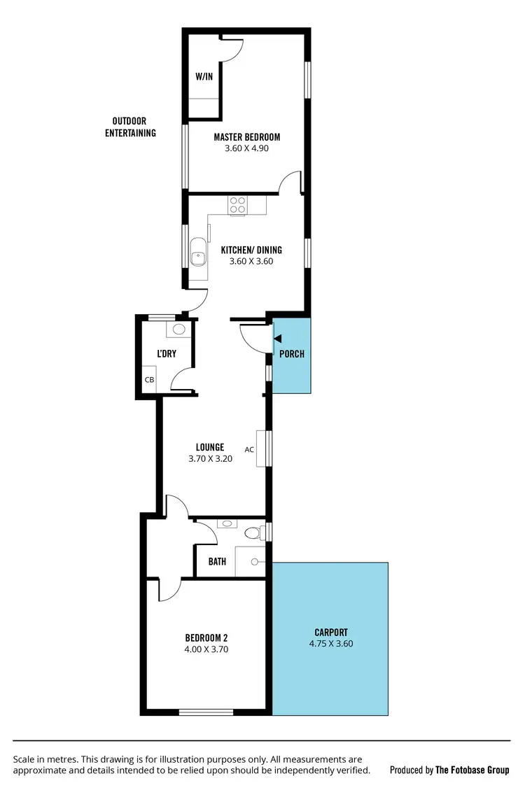 Floorplan of Homely house listing, 2/31 Audrey Street, Ascot Park SA 5043