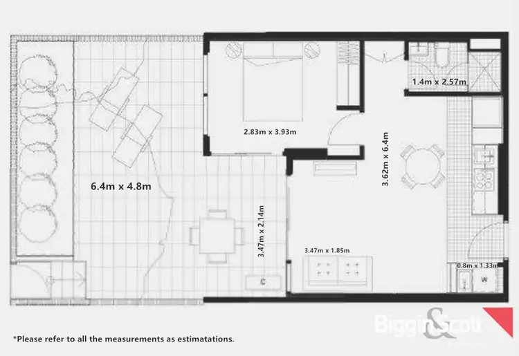 Floorplan of Homely apartment listing, G16/1 Queen street, Blackburn VIC 3130