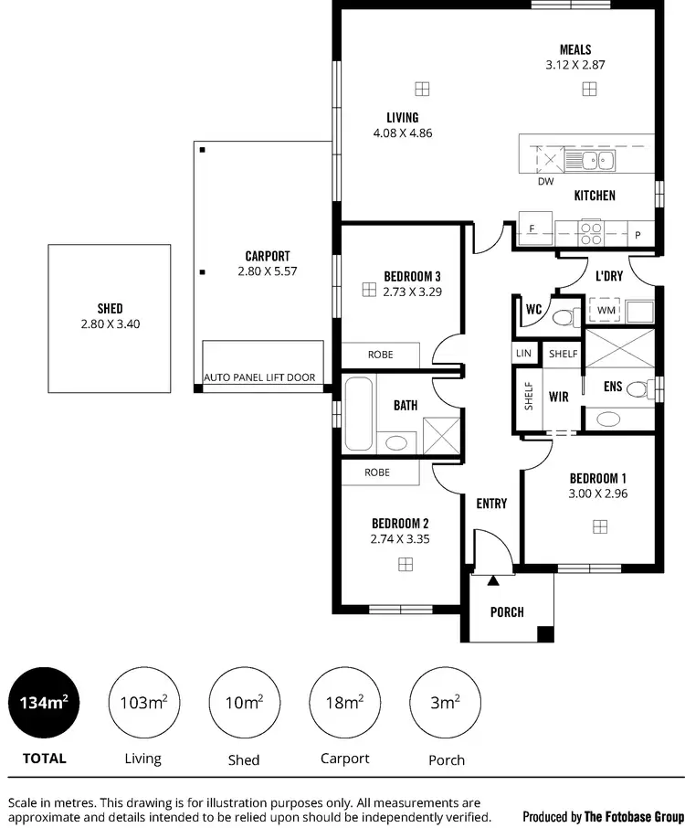 Floorplan of Homely house listing, 4 River Darling Pass, Blakeview SA 5114
