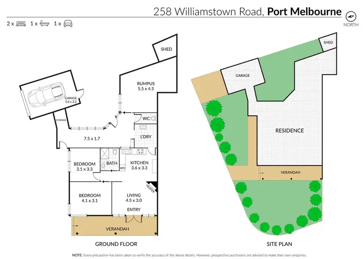 Floorplan of Homely house listing, 258 Williamstown Road, Port Melbourne VIC 3207