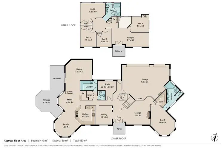 Floorplan of Homely rural property listing, 21 Gladewood Court, Samford Valley QLD 4520