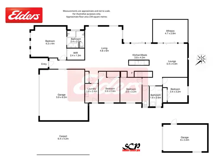 Floorplan of Homely house listing, 93 Litchfield Crescent, Long Beach NSW 2536