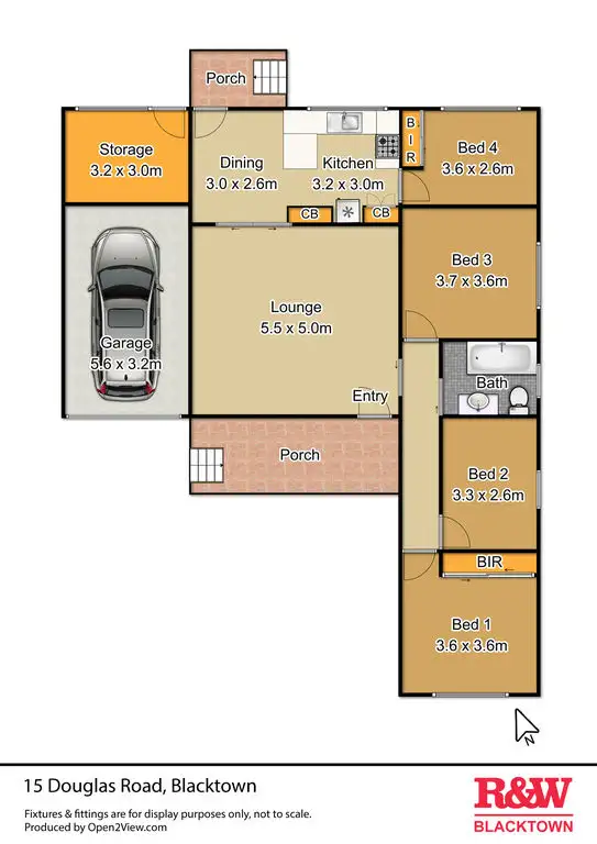 Floorplan of Homely house listing, 15 Douglas Road, Blacktown NSW 2148