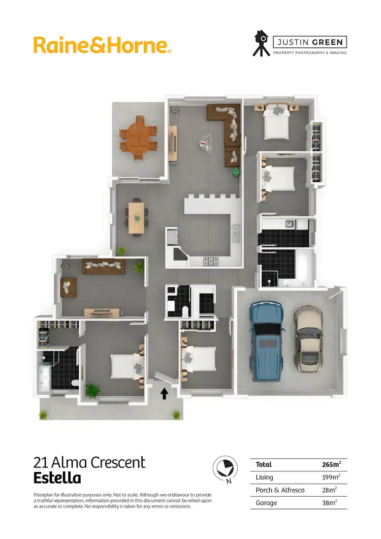 Floorplan of Homely house listing, 21 Alma Crescent, Estella NSW 2650