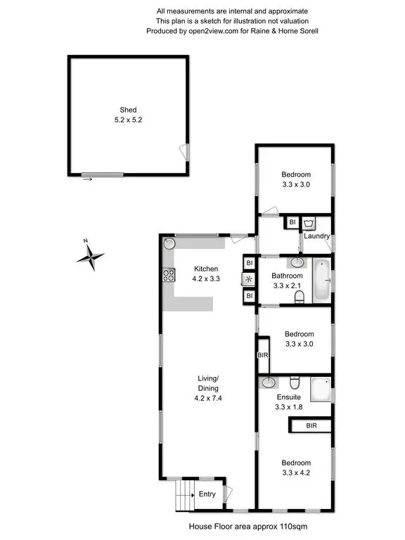 Floorplan of Homely house listing, 6 Esplanade, Primrose Sands TAS 7173