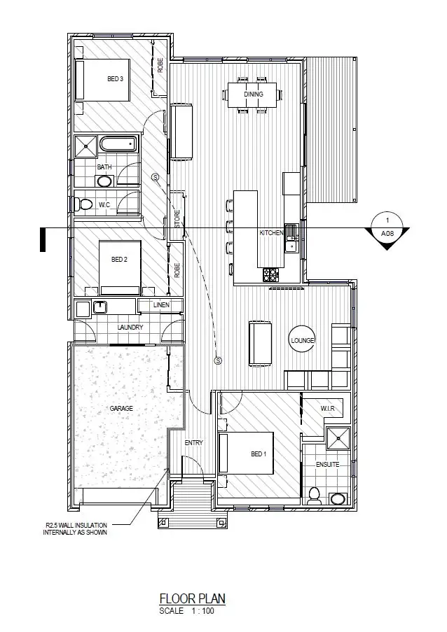 Floorplan of Homely townhouse listing, 14 Paton Street, Longford TAS 7301