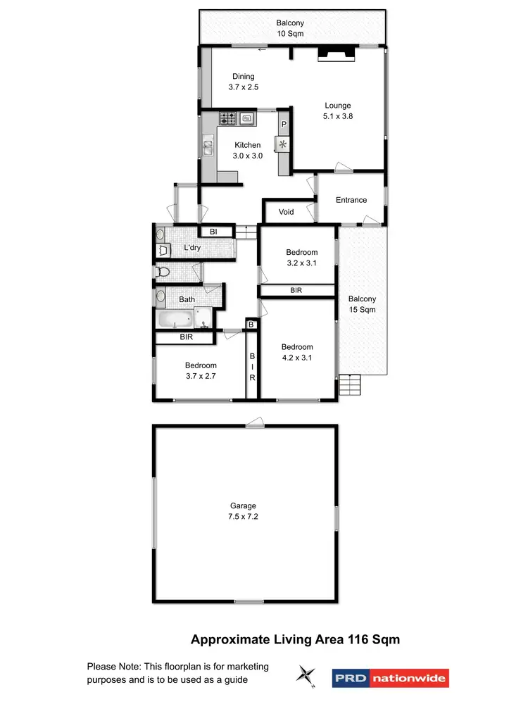 Floorplan of Homely house listing, 4 Fowler Street, Montrose TAS 7010