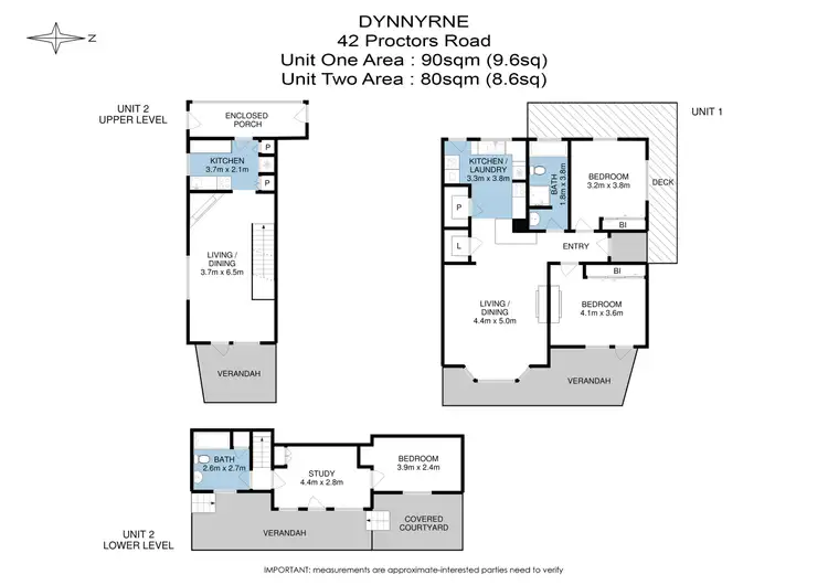 Floorplan of Homely house listing, 42 Proctors Road, Dynnyrne TAS 7005