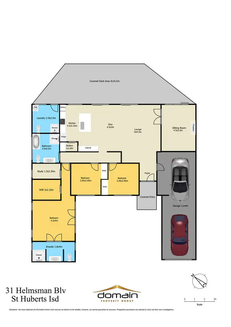 Floorplan of Homely house listing, 31 Helmsman Blvd, St Huberts Island NSW 2257