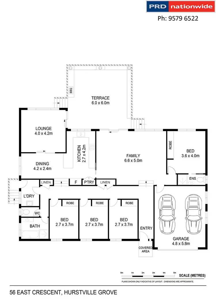 Floorplan of Homely house listing, 56 East Crescent, Hurstville Grove NSW 2220