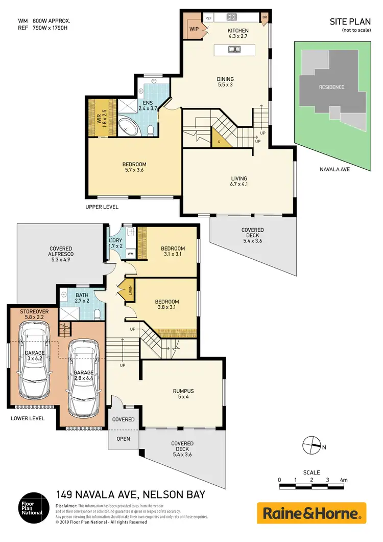Floorplan of Homely house listing, 149 Navala Avenue, Nelson Bay NSW 2315