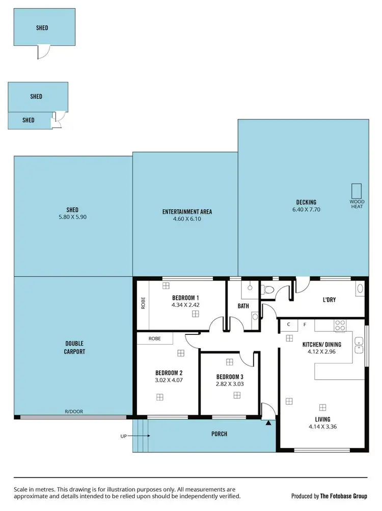 Floorplan of Homely house listing, 32 Cheam Drive, Reynella SA 5161