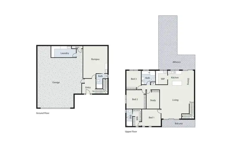 Floorplan of Homely house listing, 13 Lutana Street, Lyons ACT 2606