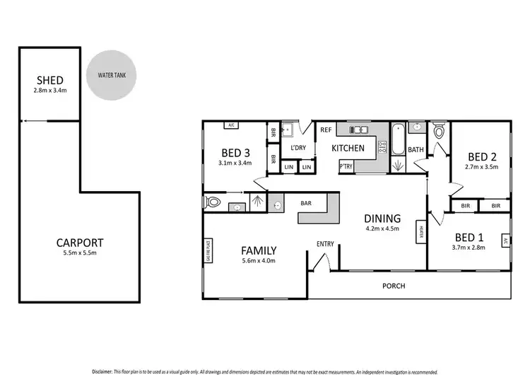 Floorplan of Homely house listing, 2 Columbia Court, Deer Park VIC 3023