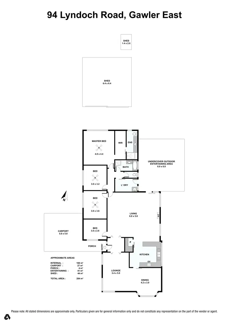 Floorplan of Homely house listing, 94 Lyndoch Road, Gawler East SA 5118