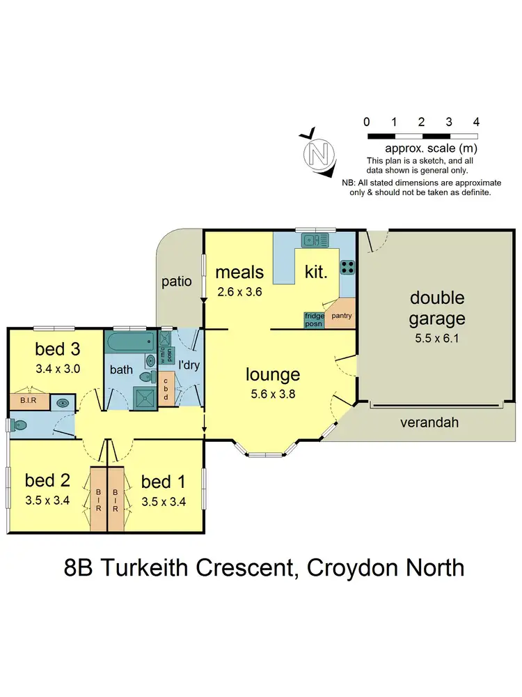 Floorplan of Homely house listing, 8B Turkeith Crescent, Croydon North VIC 3136