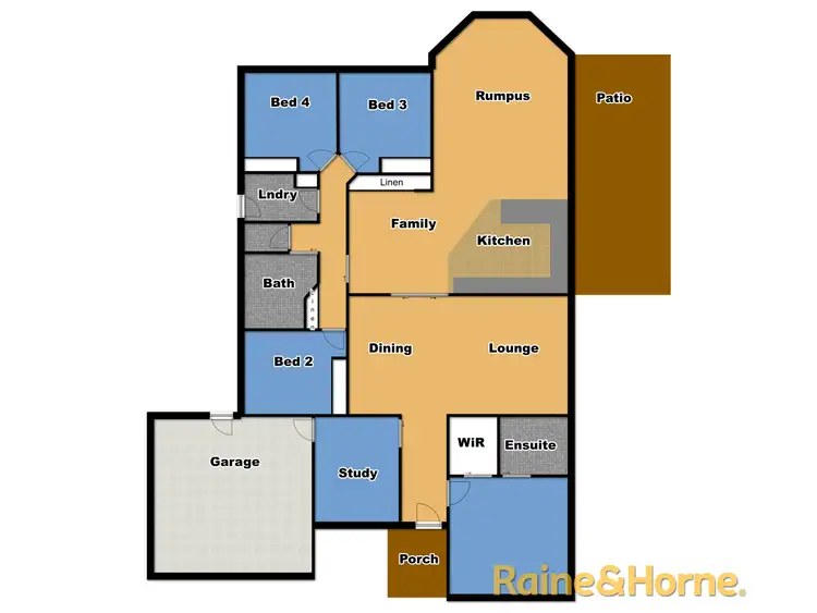 Floorplan of Homely house listing, 4 Lachlan Way, Dubbo NSW 2830