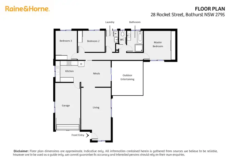 Floorplan of Homely house listing, 28 Rocket Street, South Bathurst NSW 2795
