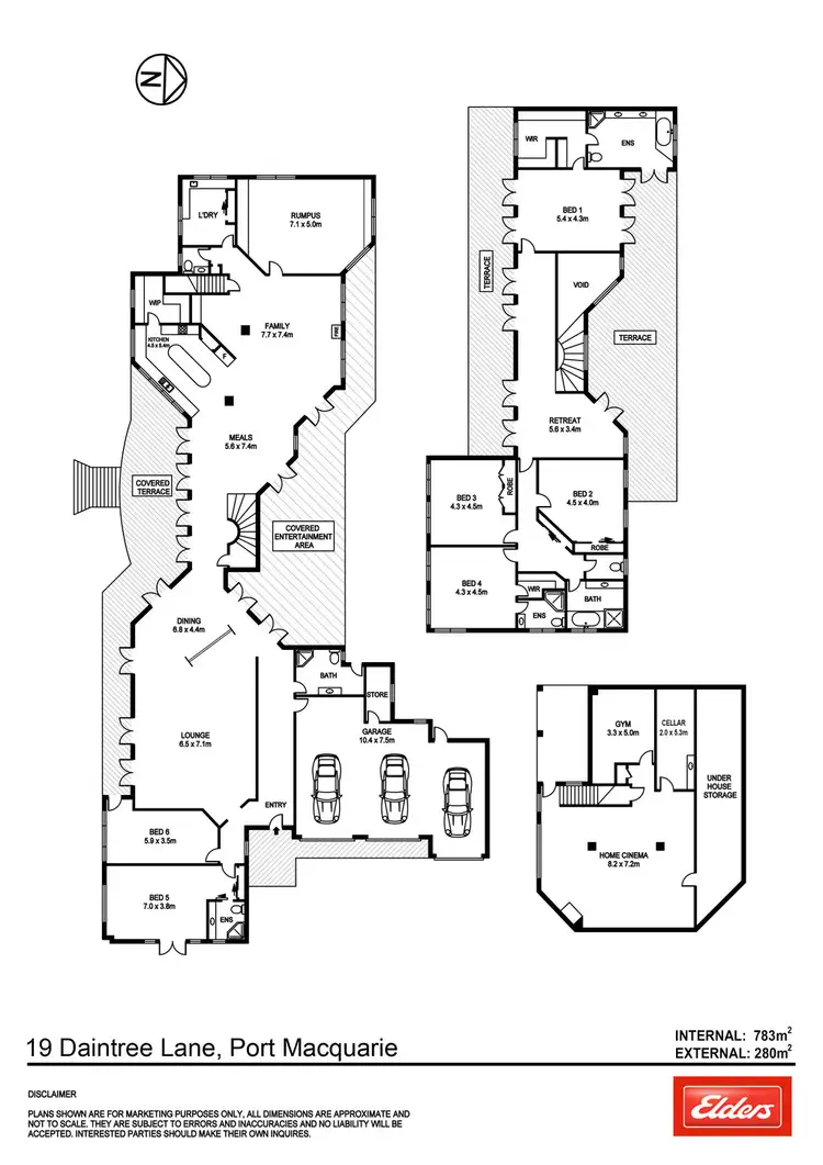 Floorplan of Homely house listing, 19 Daintree Lane, Port Macquarie NSW 2444