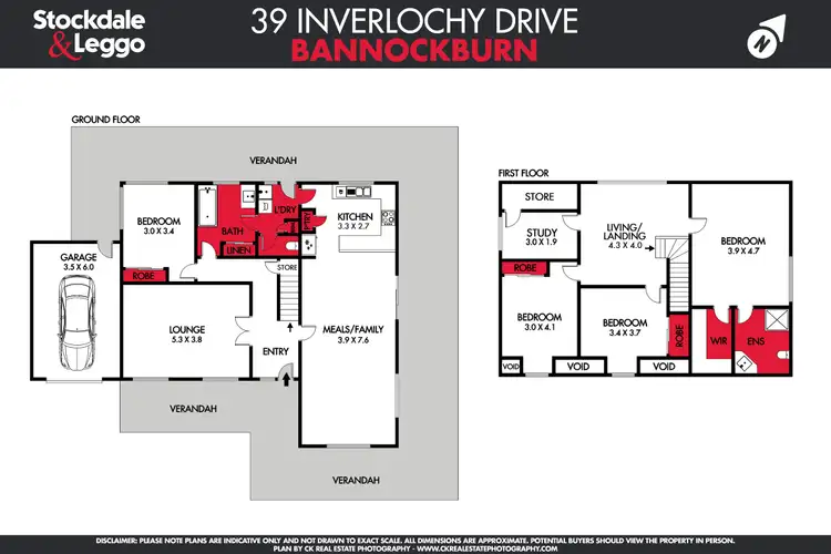 Floorplan of Homely house listing, 39 Inverlochy Drive, Bannockburn VIC 3331