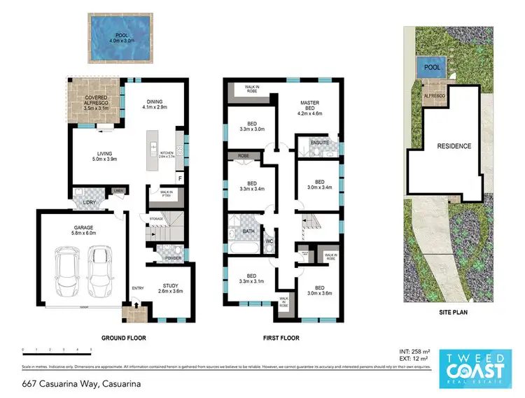 Floorplan of Homely house listing, 667 Casuarina Way, Casuarina NSW 2487