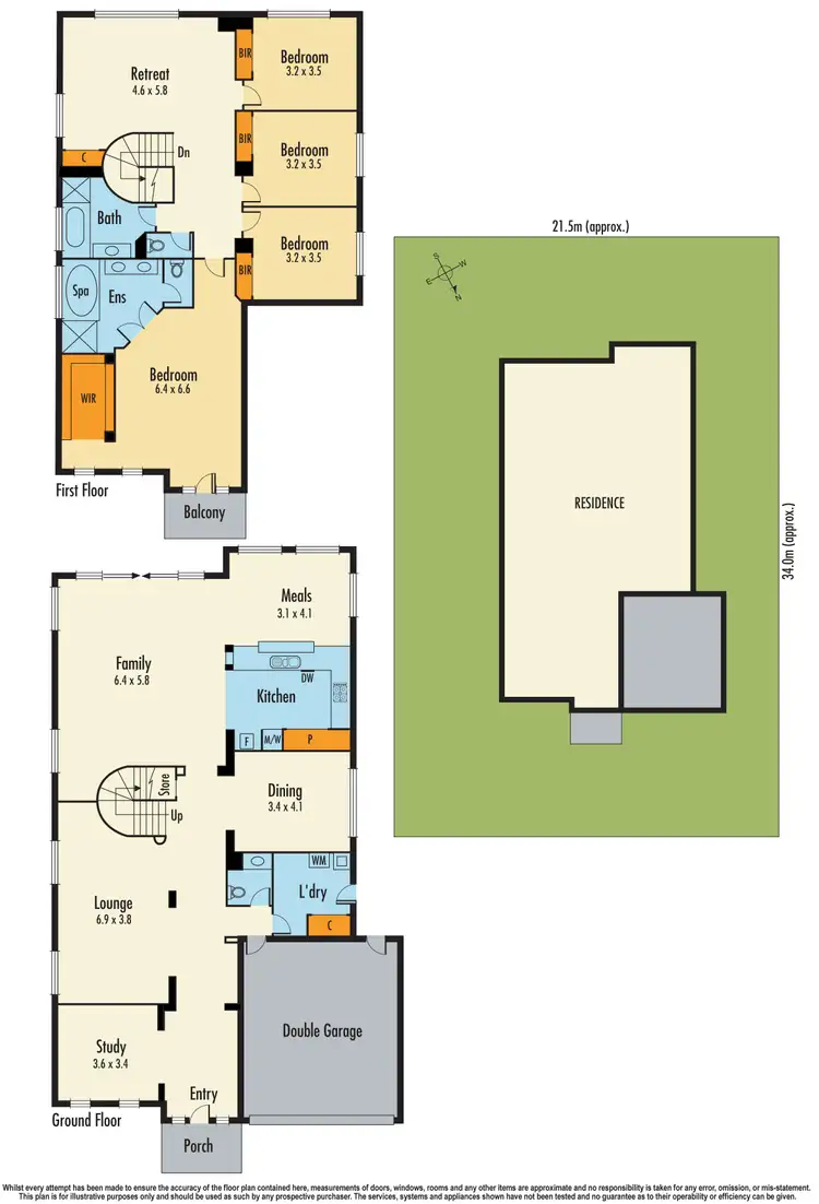 Floorplan of Homely house listing, 20 Parslow Crescent, Lynbrook VIC 3975
