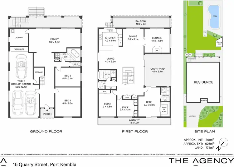 Floorplan of Homely house listing, 15 Quarry Street, Port Kembla NSW 2505