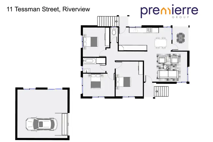 Floorplan of Homely house listing, 11 Tessman Street, Riverview QLD 4303
