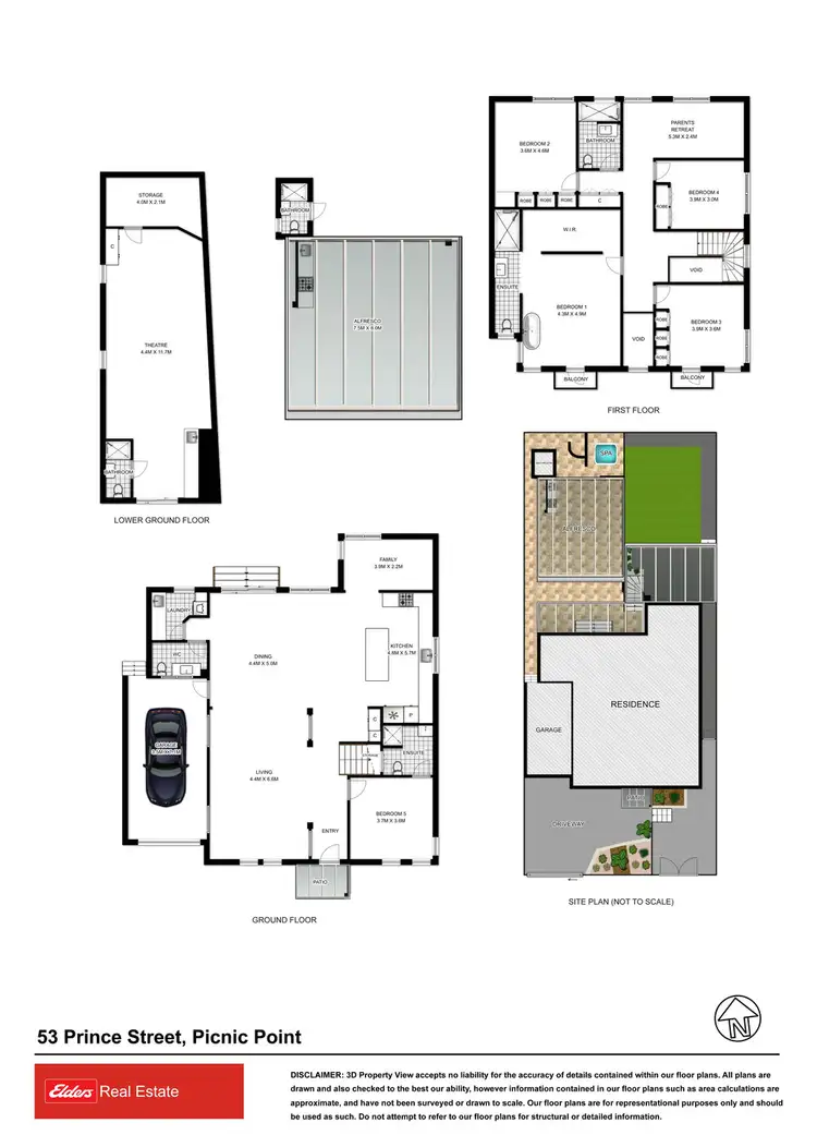 Floorplan of Homely house listing, 53 Prince Street, Picnic Point NSW 2213
