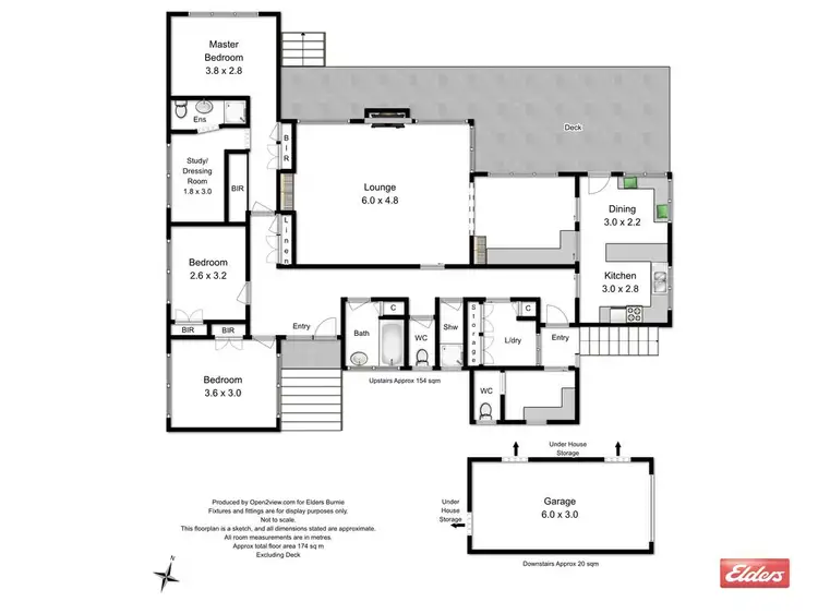 Floorplan of Homely house listing, 101 Saunders Street, Wynyard TAS 7325