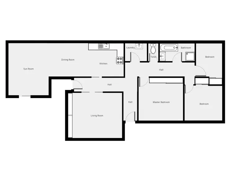 Floorplan of Homely house listing, 13 Floral Avenue, Mildura VIC 3500