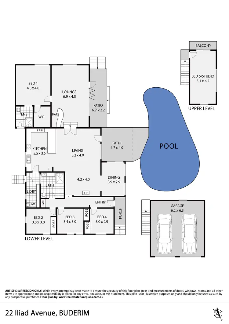 Floorplan of Homely house listing, 22 Iliad Avenue, Buderim QLD 4556