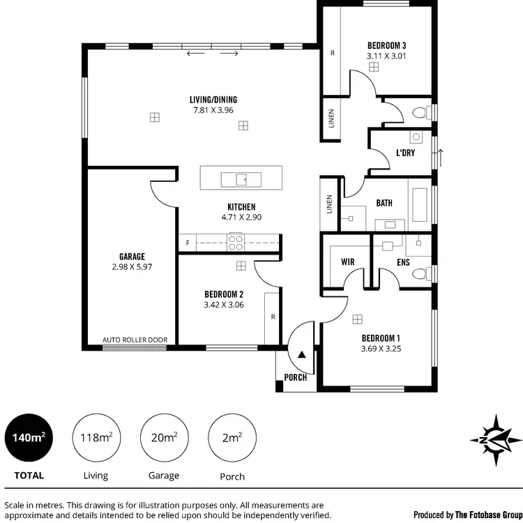 Floorplan of Homely house listing, 16 Centenary Circuit, Andrews Farm SA 5114