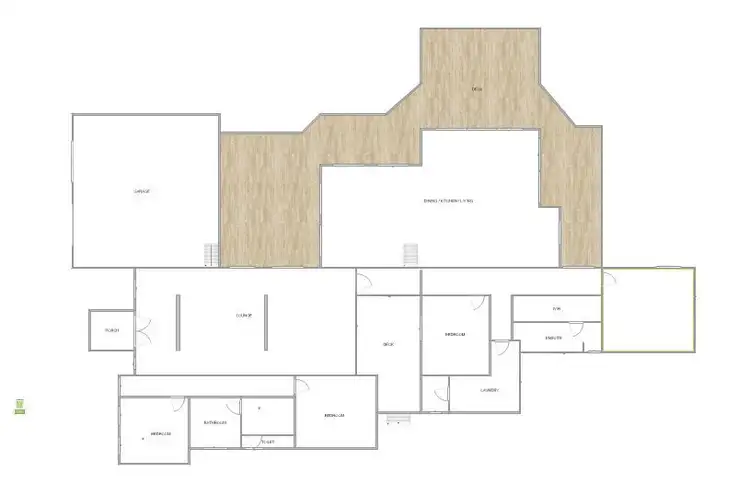 Floorplan of Homely house listing, 24 Vernon Terrace, Wangaratta VIC 3677