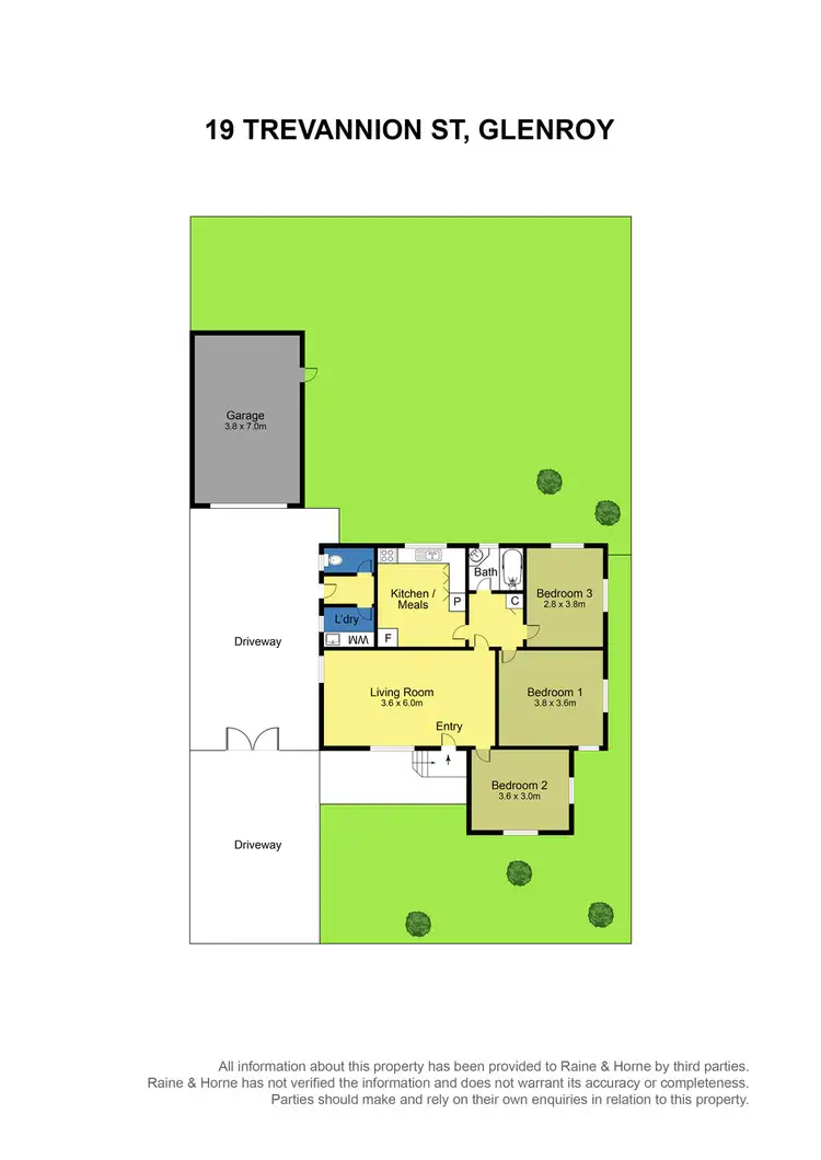 Floorplan of Homely house listing, 19 Trevannion Street, Glenroy VIC 3046