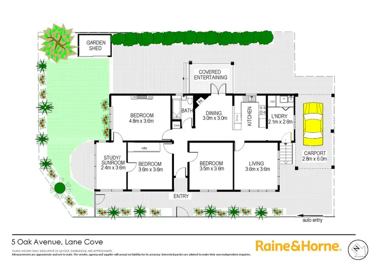 Floorplan of Homely house listing, 5 Oak Avenue, Lane Cove NSW 2066