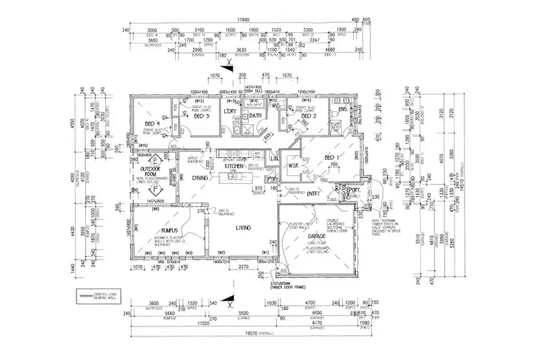 Floorplan of Homely house listing, 13 Endeavour Place, Inverloch VIC 3996