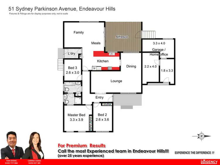Floorplan of Homely house listing, 51 Sydney Parkinson Avenue, Endeavour Hills VIC 3802