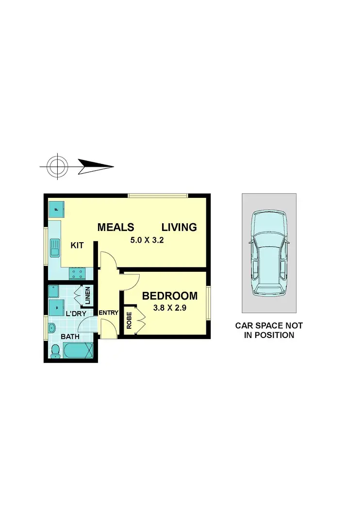 Floorplan of Homely apartment listing, 3/2 Berry Street, Essendon North VIC 3041