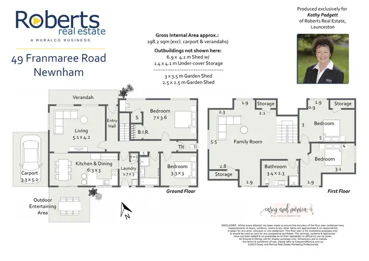 Floorplan of Homely house listing, 49 Franmaree Road, Newnham TAS 7248