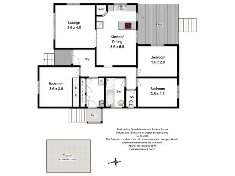 Floorplan of Homely house listing, 1 Garner Court, Shorewell Park TAS 7320