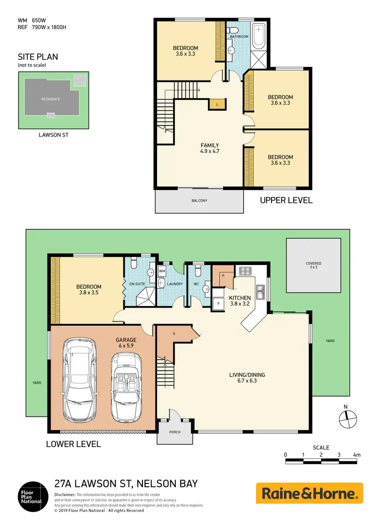 Floorplan of Homely house listing, 27a Lawson Street, Nelson Bay NSW 2315