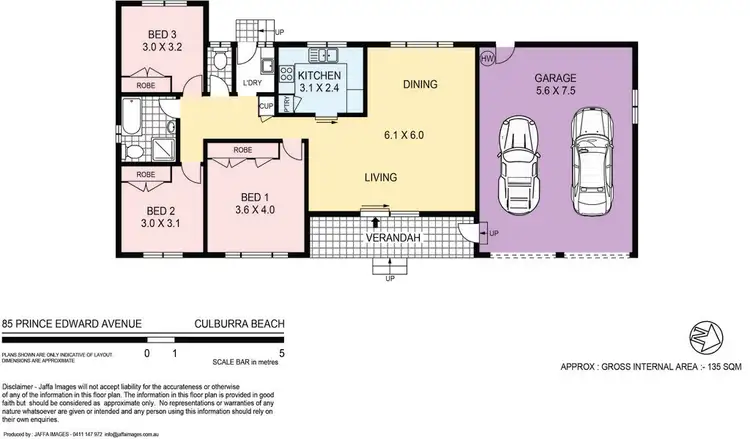 Floorplan of Homely house listing, 85 Prince Edward Avenue, Culburra Beach NSW 2540