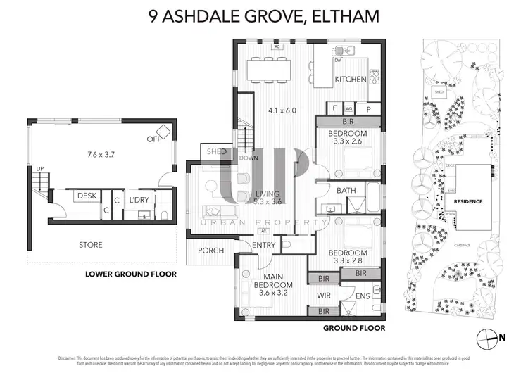 Floorplan of Homely house listing, 9 Ashdale Grove, Eltham VIC 3095