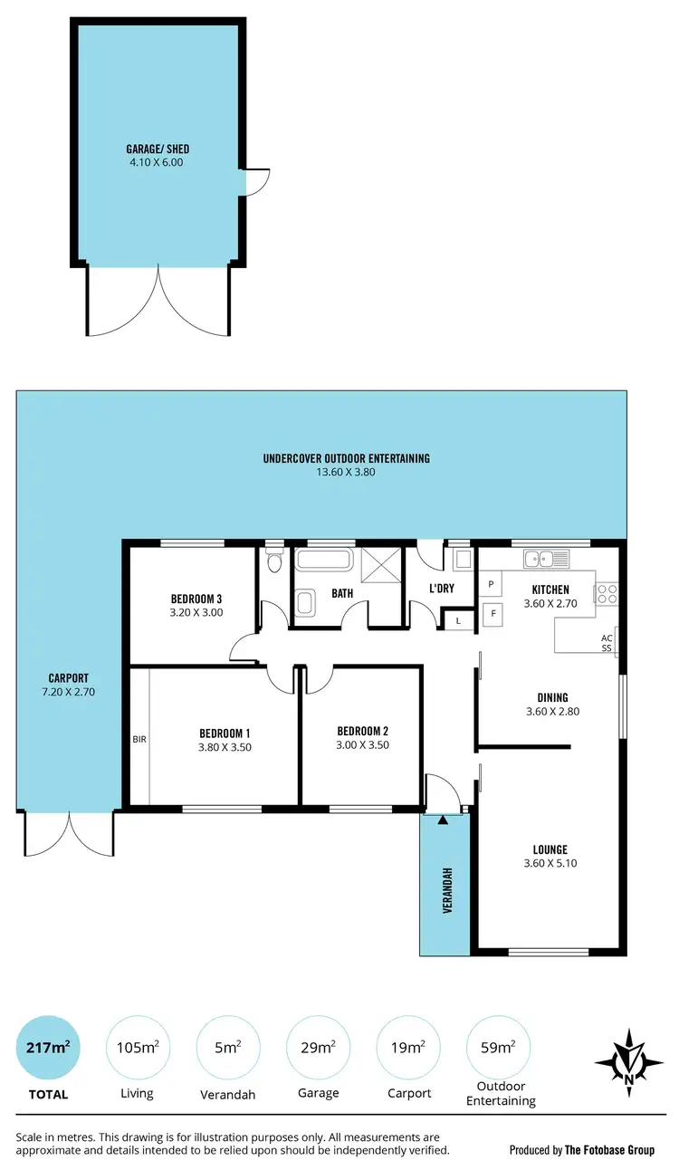Floorplan of Homely house listing, 16 Bower Court, Morphett Vale SA 5162