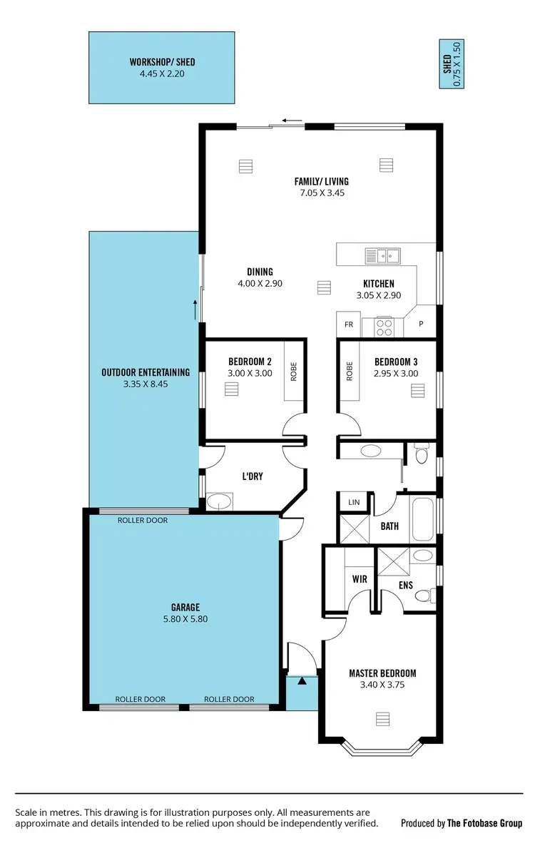 Floorplan of Homely house listing, 63a Erebus Circuit, Morphett Vale SA 5162
