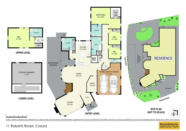 Floorplan of Homely house listing, 11 Roberts Road, Casula NSW 2170