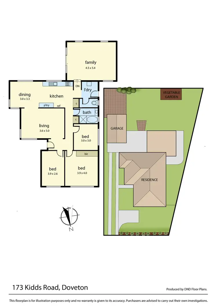 Floorplan of Homely house listing, 173 Kidds Road, Doveton VIC 3177