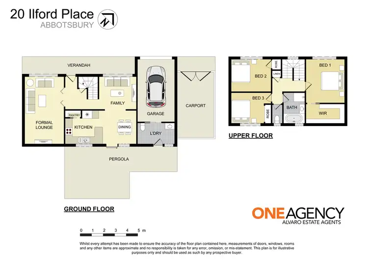 Floorplan of Homely house listing, 20 Ilford Place, Abbotsbury NSW 2176